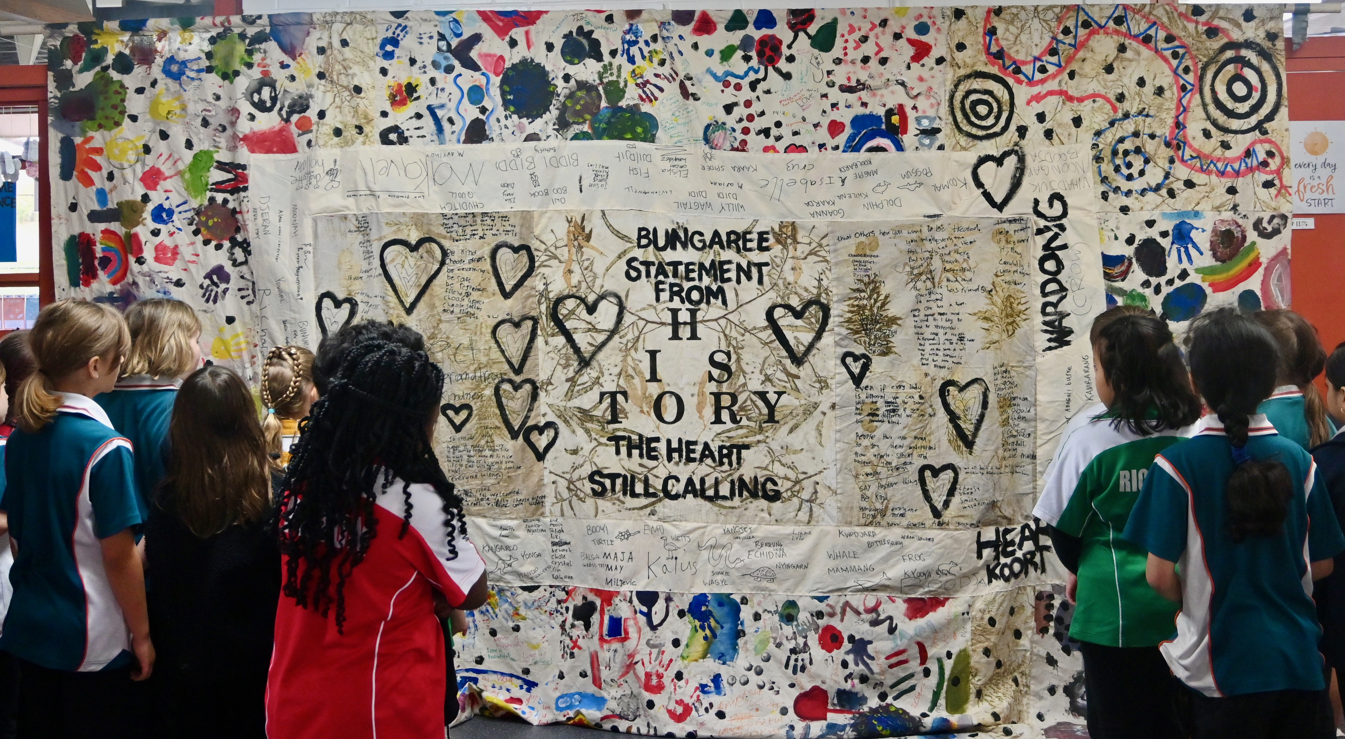 Bungaree Students Create a Statement from the Heart 