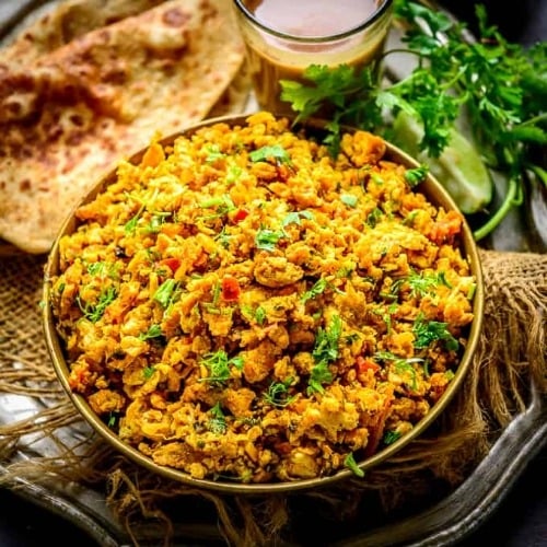 Double Egg Bhurji